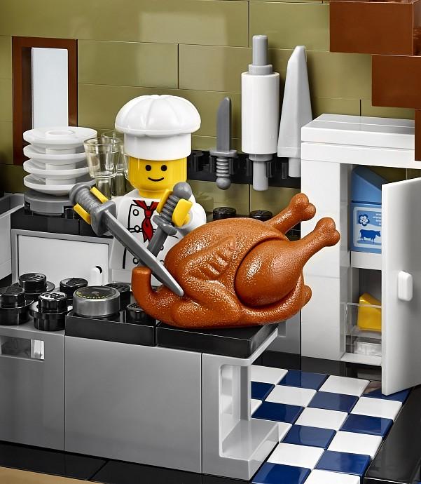 Image du produit LEGO Restaurant parisien (10243, LEGO Creator Expert, LEGO difficiles à trouver)