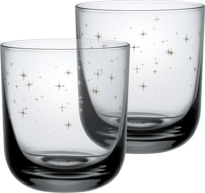 Actual product image Like. by Villeroy & Boch Water Glass, Set of 2 Winter Glow (0.20 l, 2 x)