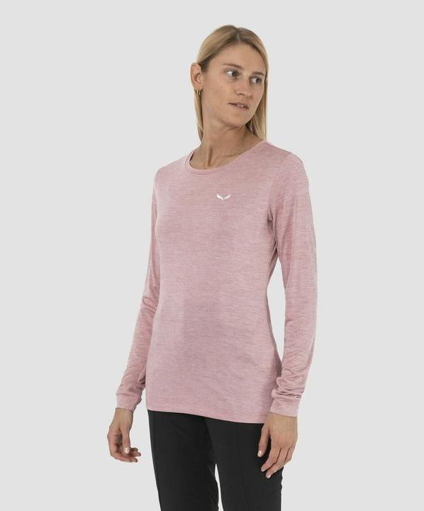 Actual product image Salewa Women's Puez Melange Dry L/S Tee (46, 3XL)