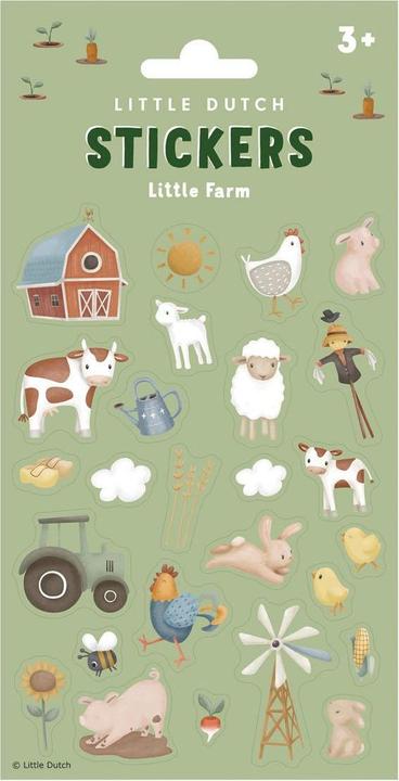 Produktbild Little Dutch Stickerset Little Farm