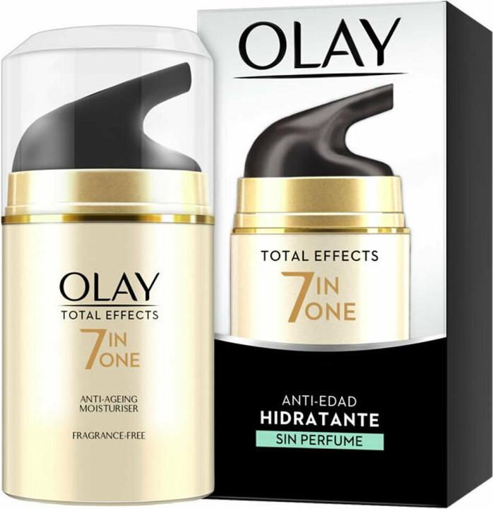 Actual product image Olay Anti-Aging Moisturiser Total Effects 50 ml (50 ml, Day cream)