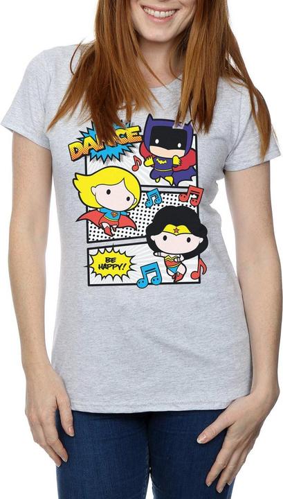 Immagine prodotto Chibi Super Friends Dance Maglietta Donna (M)