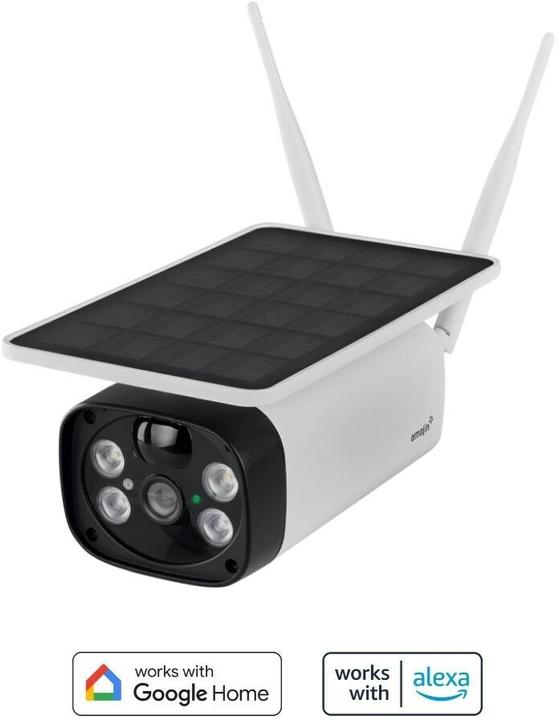 Actual product image Omajin Network camera OMA-OSC-01-EU Solar/battery/HD/alarm system (1920 x 1080 Pixels)