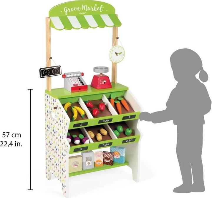 Produktbild Janod Kaufmannsladen "Green Market"