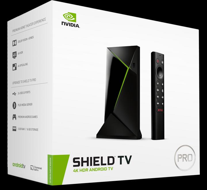Shield TV Pro (16 GB, Android 9.0 (Torta))