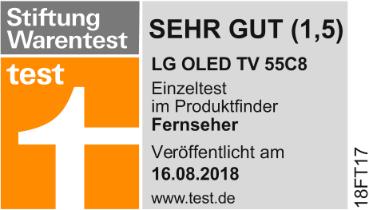Produktbild LG OLED55C8LLA (55", OLED, 4K, 2018)