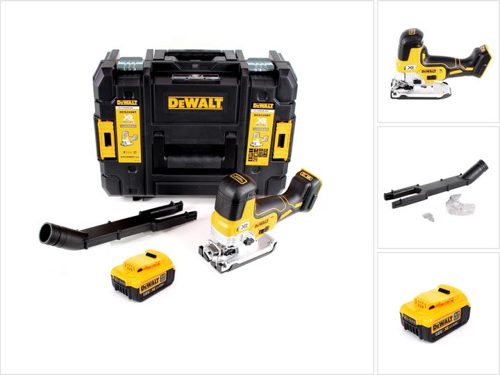 Actual product image DeWalt DCS 335 NT Scie sauteuse sans fil 18V + 1x battery 4,0 Ah + Coffret TSTAK - sans chargeur