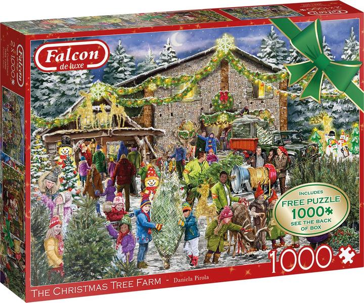 Produktbild Falcon The Christmas Tree Farm (1000 Teile)