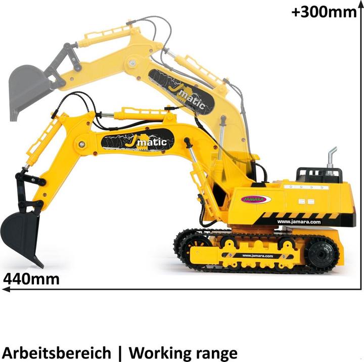 Actual product image Jamara Excavator J-Matic