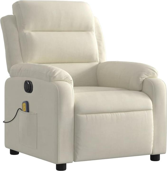 Image du produit VidaXL Fauteuil de massage électrique velours