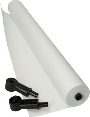 Actual product image Franken Flipchart paper roll, blank, 600 mm x 35 m white, chlorine-free bleached, 80 g/sqm, universal