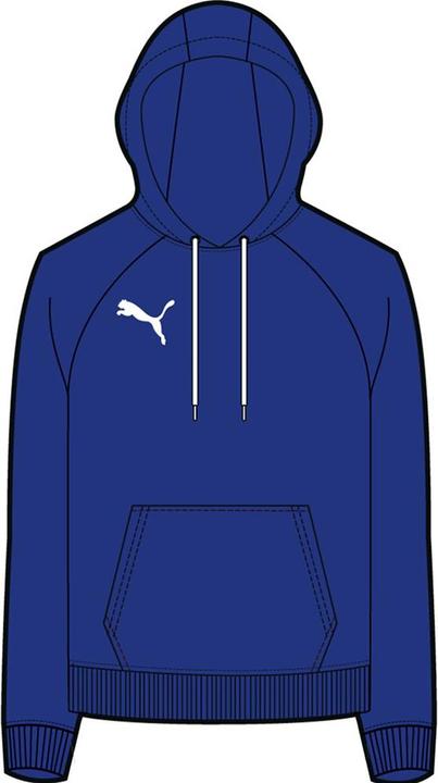 Actual product image Puma BBall Blank Hoodie (XL)