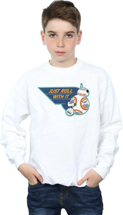 Produktbild Star Wars DO & BB8 Just Roll With It Sweatshirt Jungen (140, 146)