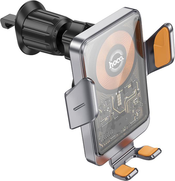 Image du produit Hoco 2 en 1 QI sans fil Fast Charge Support de charge pour voiture