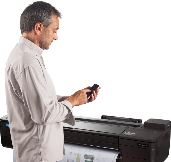Produktbild HP T730, 36" DesignJet (Tintenpatrone, Farbe)