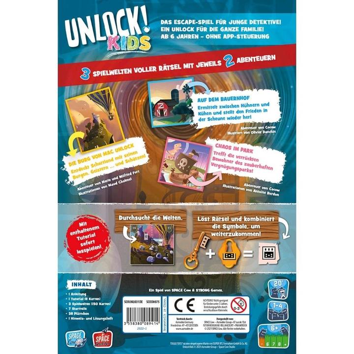 Image du produit Asmodée Unlock! (Allemand)