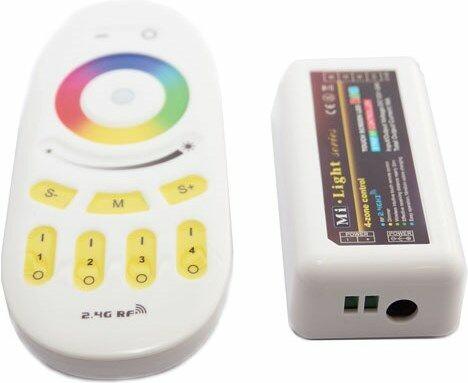 Produktbild Milight 4-Zonen Set Touch Funk Fernbedienung und Empfänger RGBW Set