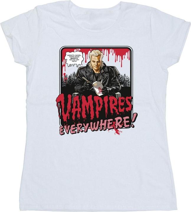 Actual product image Universal Textiles Womens/Ladies Vampires Everywhere Cotton T-Shirt (XL)