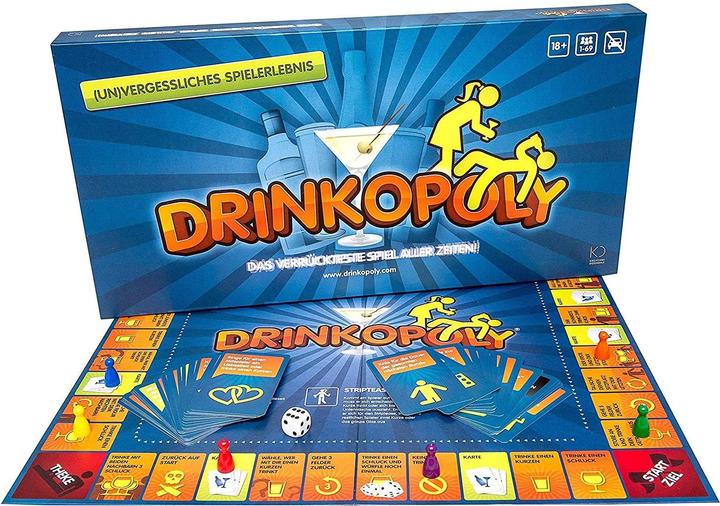 Actual product image Drinkopoly Original Partyspiel (German)
