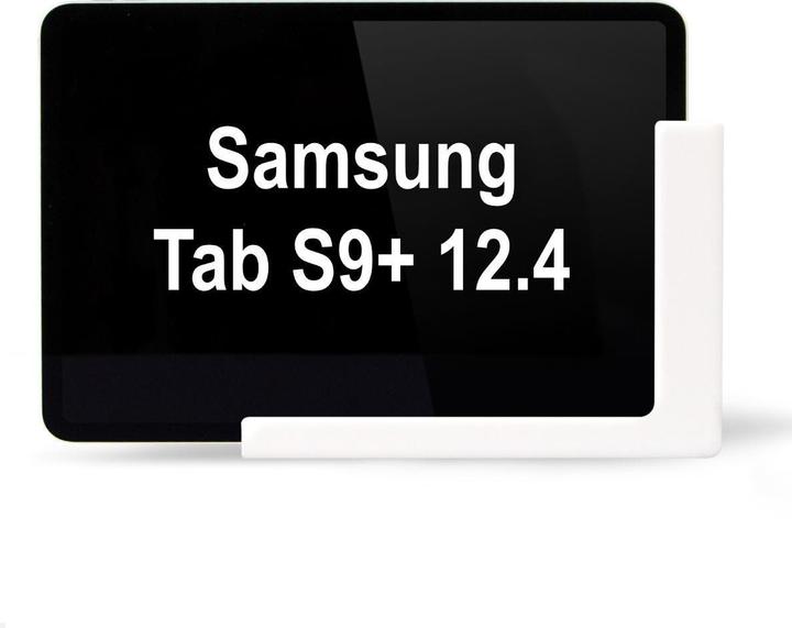 Produktbild TabLines TWP030W Wandhalterung für Samsung Tab S9+ 12.4, weiss