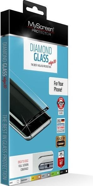 Actual product image MyScreen Protector MS Diamond Edge 3D SAM G925 S6 Edge zielony/green, tempered glass (1 Piece, Samsung Galaxy S21)