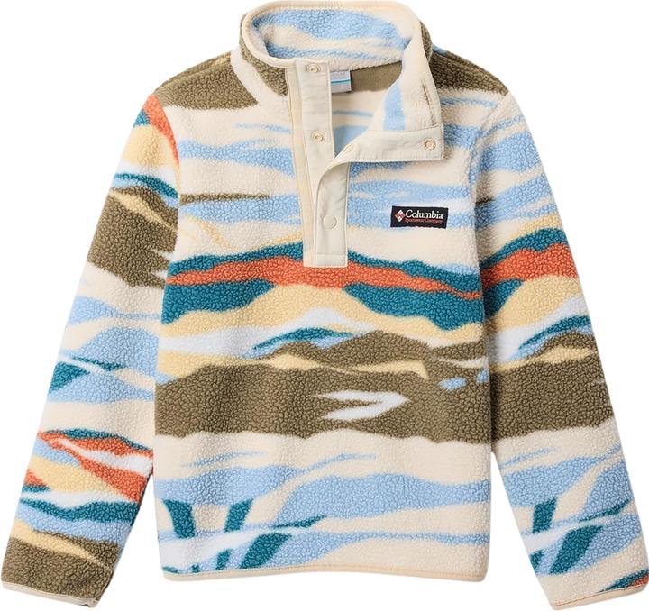Columbia Kid's Helvetia II Printed Half Snap Fleece
