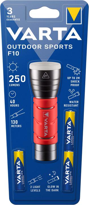 Varta Outdoor Sports F10 (12.20 cm, 235 lm)