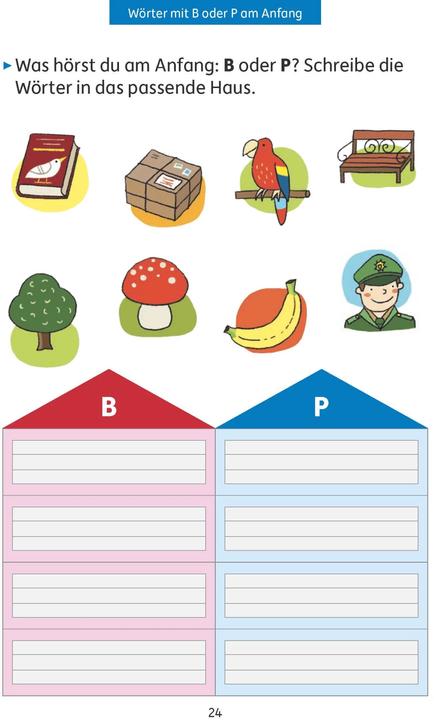Actual product image Quer durch die 1. Klasse, Richtig schreiben - A5-Übungsblock (German, Ulrike Maier, Masha Greune, 2022)
