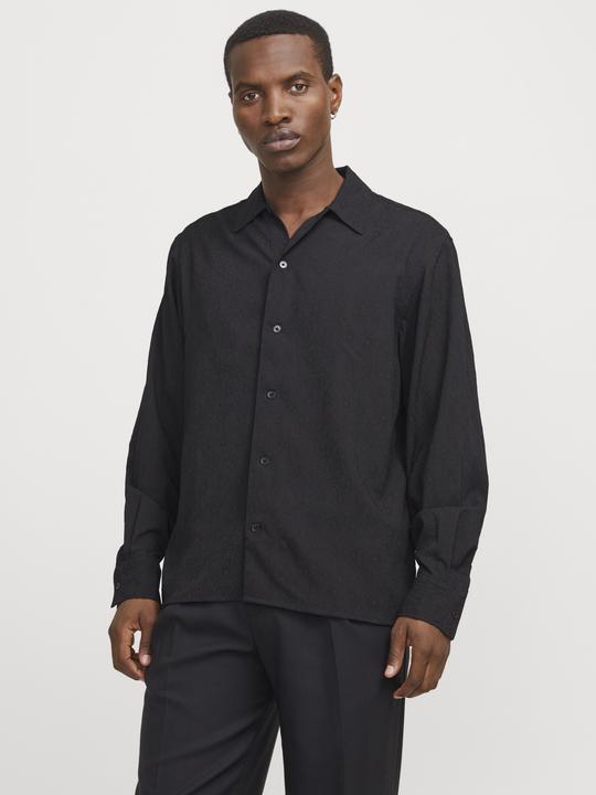 Actual product image Jack & Jones Jprblatrend Jacquard L/S Shirt Styd Aw24 (XL)