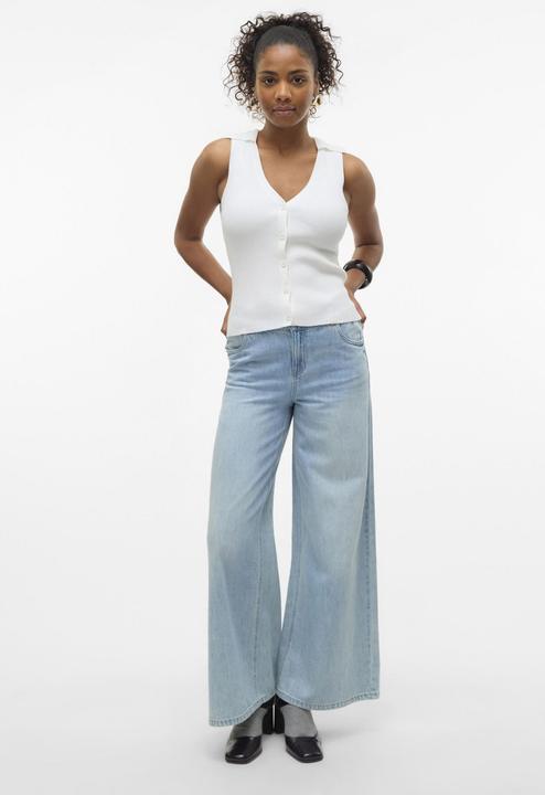 Produktbild Vero Moda VMANNET Mid Rise Weiter Beinschnitt Jeans Weit geschnitten (W28/L32)