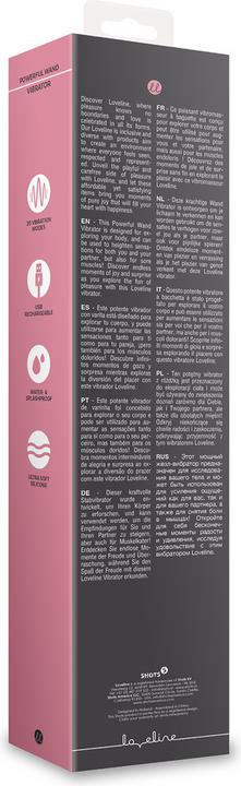 Actual product image Shots Powerful wall vibrator