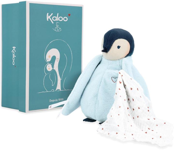 Actual product image Kaloo Complices - Penguin Blue with cushion fabric