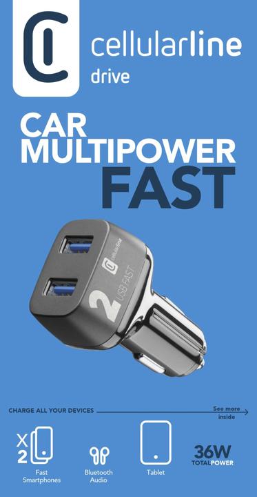 Immagine prodotto Cellularline Car Multipower 2 PRO