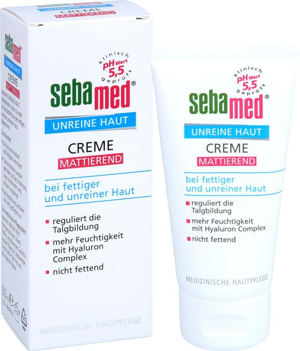 Actual product image Sebamed Impure Skin Mattifying Cream, 50 ml CRE (50 ml, 24h cream)