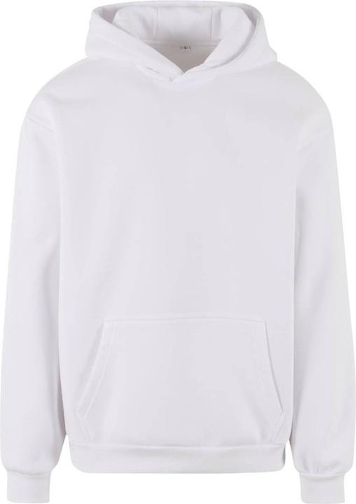 Actual product image Build Your Brand Unisex Adult Fluffy Pullover Hoodie (XL)