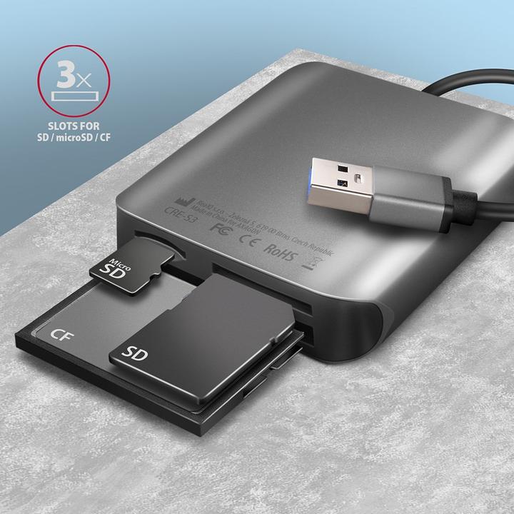 Immagine prodotto Axagon CRE-S3 (Connettore USB 3.0 standard A)