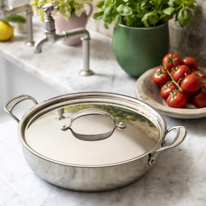 Actual product image Tefal Jamie Oliver Cook's Classic (30 cm, Frying pan, Stainless steel)