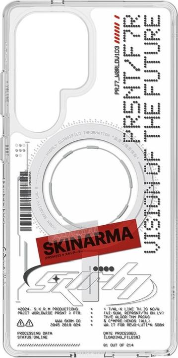 Actual product image Skinarma Case Orion MagSafe for Samsung Galaxy S25 Ultra transparent (Samsung Galaxy S25 Ultra)