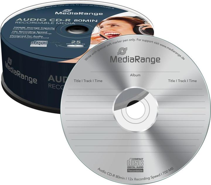 Actual product image MediaRange Cd-R (25 x)
