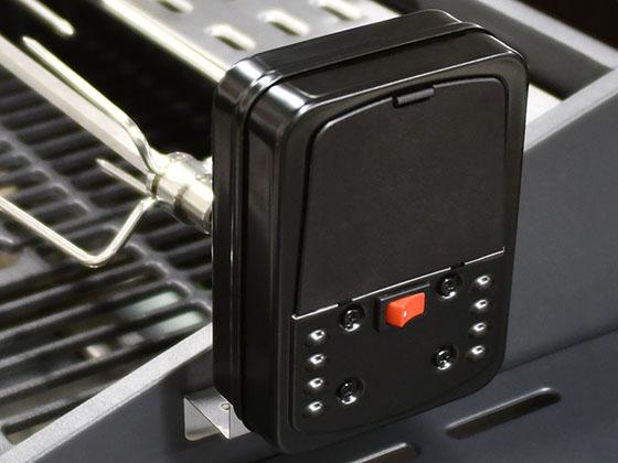 Actual product image BBQ Dragon Rotary spit