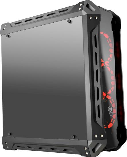 Actual product image Cougar Gaming Panzer-G Midi-Tower Black (ATX, Mini-ITX, mATX, SSI CEB)