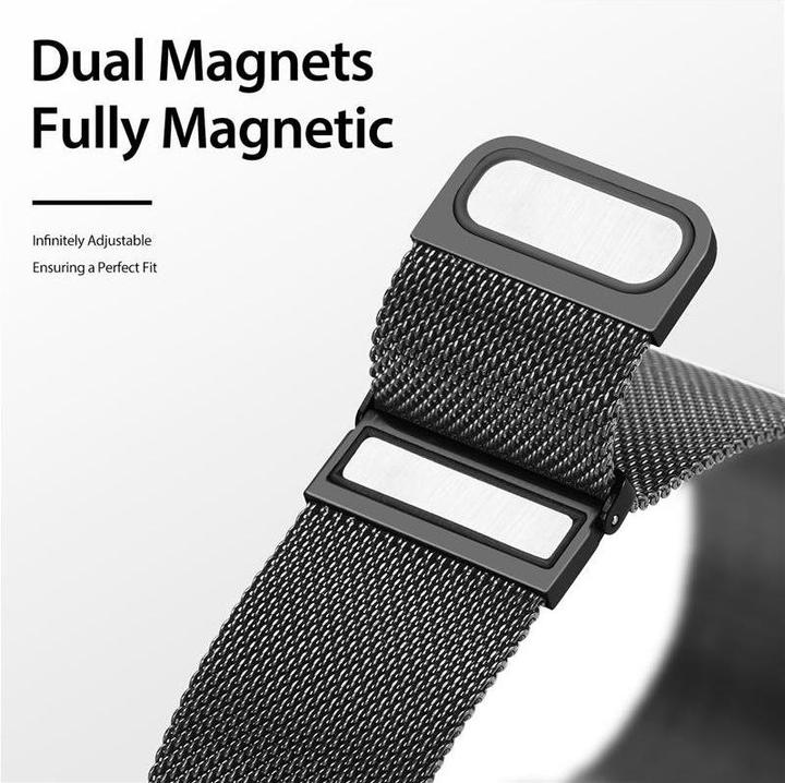 Actual product image Dux Ducis Milanese Pro Strap (40 mm, 41 mm, 38 mm, Stainless steel)
