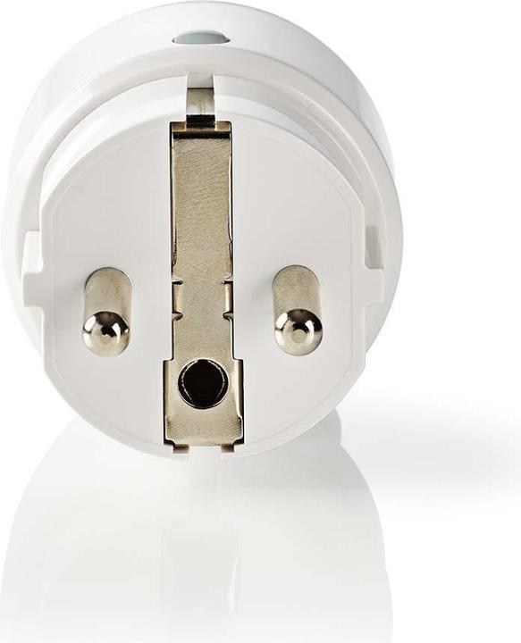 Produktbild Nedis WLAN Smartplug (WIFIP110FWT) - Energieüberwachung, Schuko Typ F, 10 A