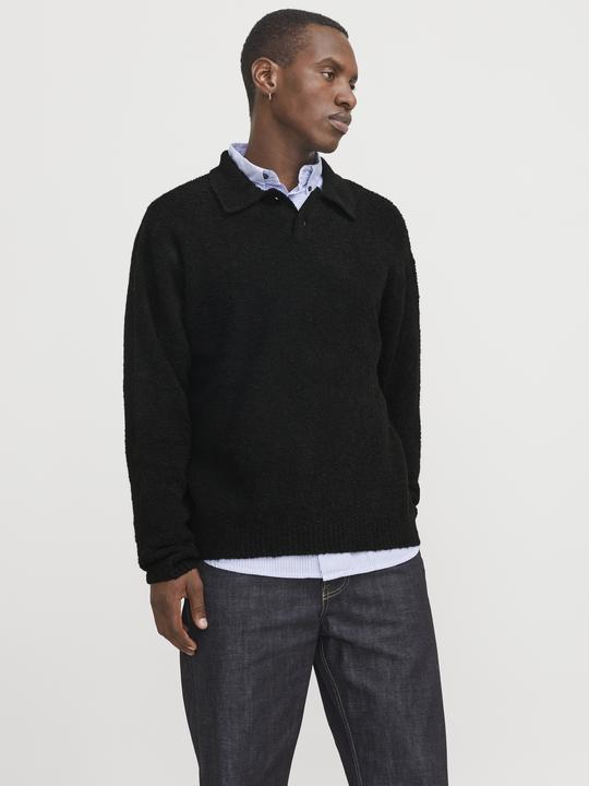 Actual product image Jack & Jones Jprwinter Knit Boucle Polo Styd Aw24 (XXL)