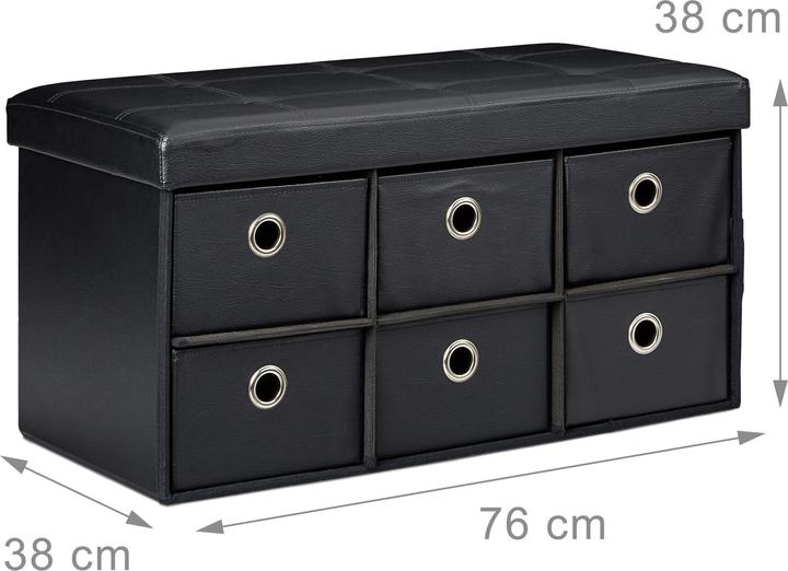 Actual product image Relaxdays Bench (76 cm)
