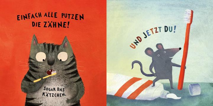Produktbild Klever:Alle putzen Zähne! (Deutsch, Elsa Klever, 2025)