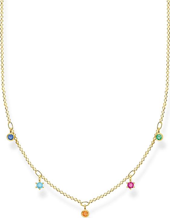 Actual product image Thomas Sabo Chain (925 silver, 750 yellow gold gilding, 40 - 45 cm)