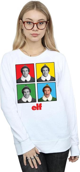 Actual product image Elf Womens/Ladies Four Faces Sweatshirt (L)