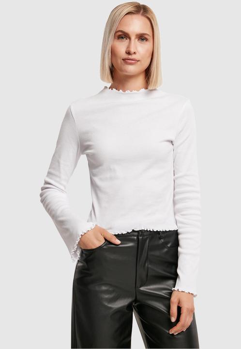 Actual product image Urban Classics Ladies Rib Turtelneck Longsleeve - 16507 (5XL)