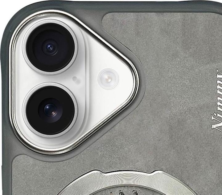 Actual product image Nimmy Dragon MagSafe case for iPhone 16 grey (Apple iPhone 16)